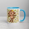 Mona Mug with Color Inside
